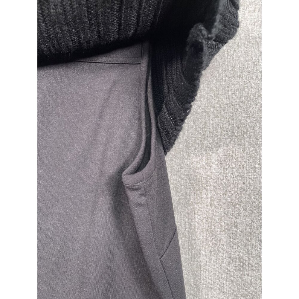 Calvin Klein Women's Sheath Style Dress Size L Black Sleeveless Sweater Collar - Picture 12 of 13